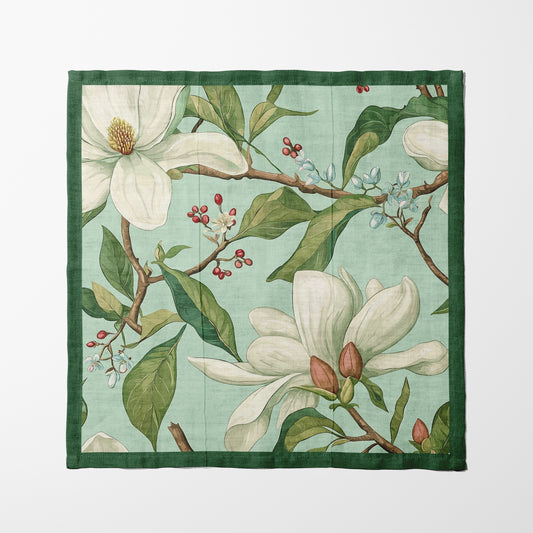 Napkin - Green Magnolias
